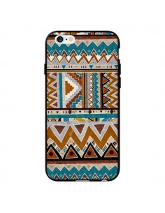 Coque Azteque Vert Marron pour iPhone 6 - Kris Tate 2
