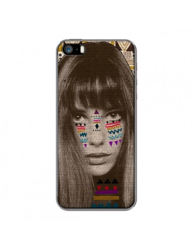 Coque Jane Azteque pour iPhone 5 et 5S - Kris Tate