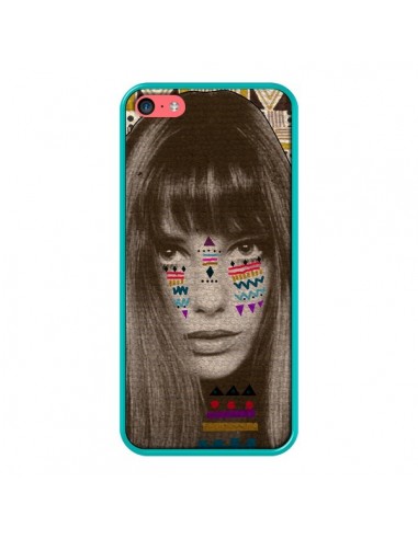 Coque Jane Azteque pour iPhone 5C - Kris Tate