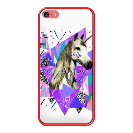 Coque Licorne Unicorn Azteque pour iPhone 5C - Kris Tate Coque Licorne Unicorn Azteque pour iPhone 5C - Kris Tate