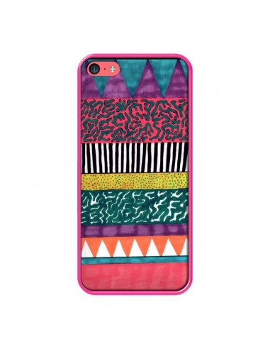 Coque Azteque Dessin pour iPhone 5C - Kris Tate