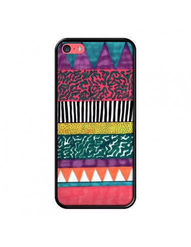 Coque Azteque Dessin pour iPhone 5C - Kris Tate