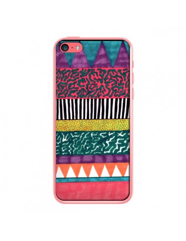 Coque Azteque Dessin pour iPhone 5C - Kris Tate