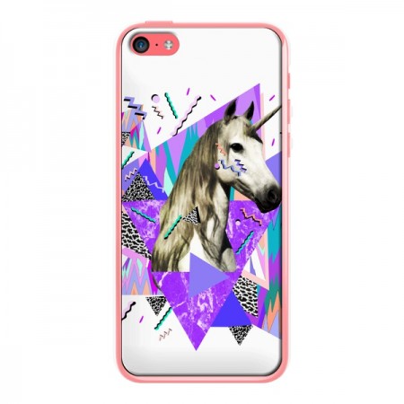 Coque Licorne Unicorn Azteque pour iPhone 5C - Kris Tate Coque Licorne Unicorn Azteque pour iPhone 5C - Kris Tate