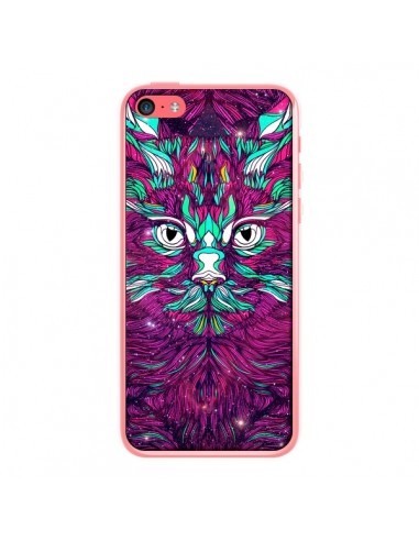 Coque Space Cat Chat espace pour iPhone 5C - Danny Ivan