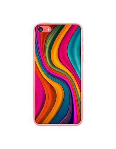 Coque Love Color Vagues pour iPhone 5C - Danny Ivan