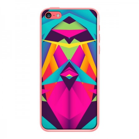 Coque Friendly Color Azteque pour iPhone 5C - Danny Ivan