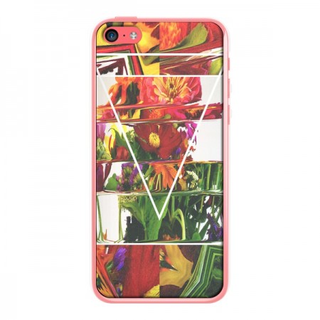 Coque Facke Flowers Fleurs pour iPhone 5C - Danny Ivan