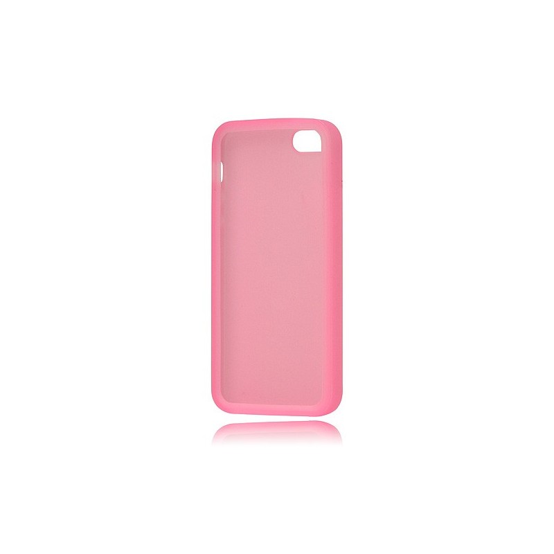 Coque Unie en Silicone pour iPhone 5