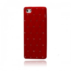 Coque Matelassée Strass pour iPhone 5 2