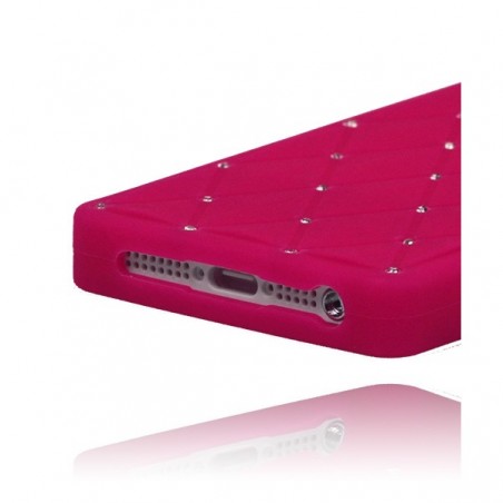 Coque Matelassée Strass pour iPhone 5 Coque Matelassée Strass pour iPhone 5