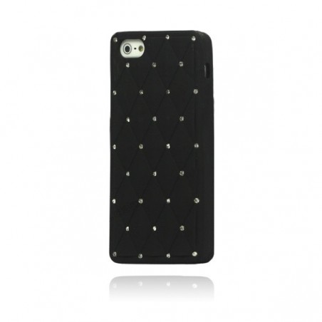 Coque Matelassée Strass pour iPhone 5 Coque Matelassée Strass pour iPhone 5