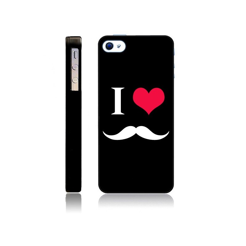 Coque I Love Moustache pour iPhone 5