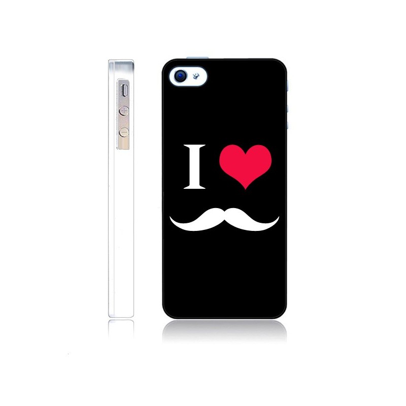 Coque I Love Moustache pour iPhone 5