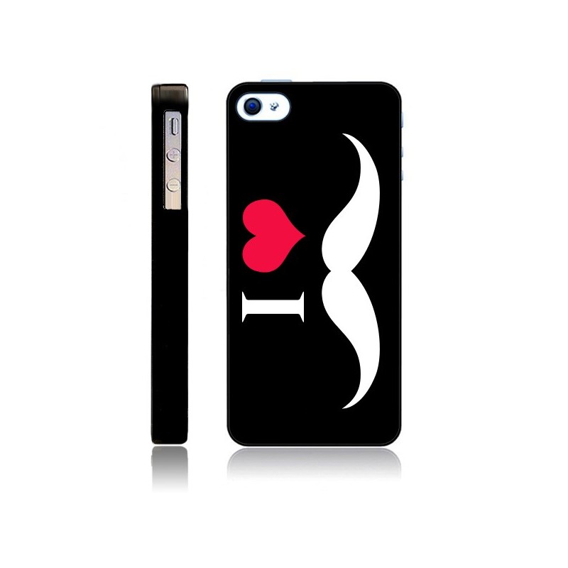 Coque I Love Moustache pour iPhone 5