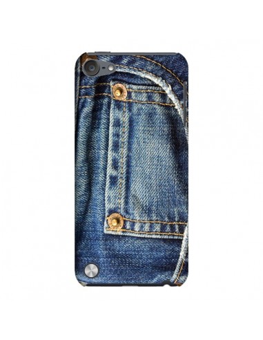 Coque Jean Bleu Vintage pour iPod Touch 5 - Laetitia