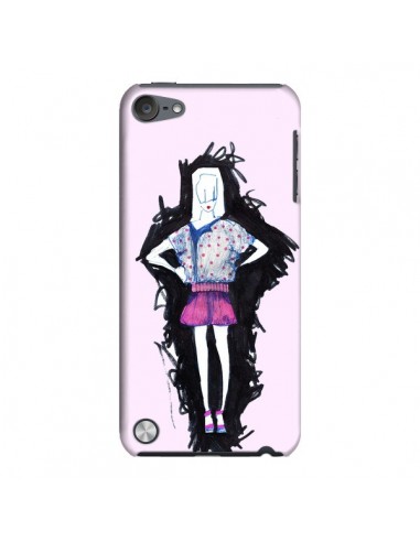 Coque Valentine Femme Fashion Mode Rose Clair pour iPod Touch 5 - Cécile