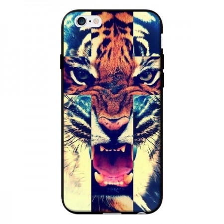 Coque Tigre Swag Croix Roar Tiger pour iPhone 6 - Laetitia Coque Tigre Swag Croix Roar Tiger pour iPhone 6 - Laetitia