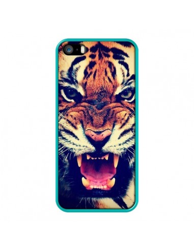 Coque Tigre Swag Roar Tiger pour iPhone 5 et 5S - Laetitia