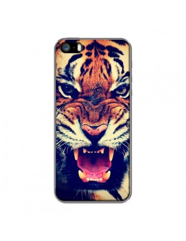 Coque Tigre Swag Roar Tiger pour iPhone 5 et 5S - Laetitia