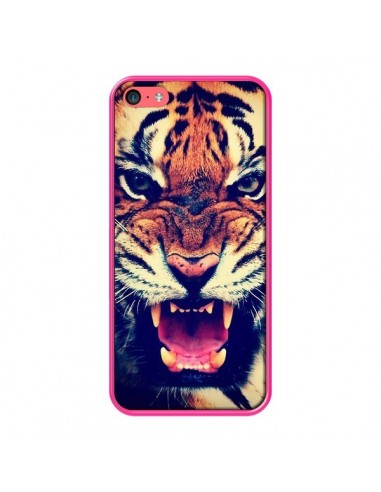 Coque Tigre Swag Roar Tiger pour iPhone 5C - Laetitia