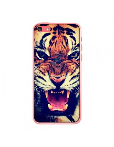Coque Tigre Swag Roar Tiger pour iPhone 5C - Laetitia