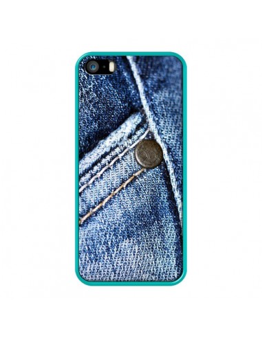 Coque  Jean Vintage pour iPhone 5 et 5S - Laetitia