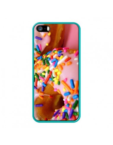 Coque Donuts Rose Candy Bonbon pour iPhone 5 et 5S - Laetitia