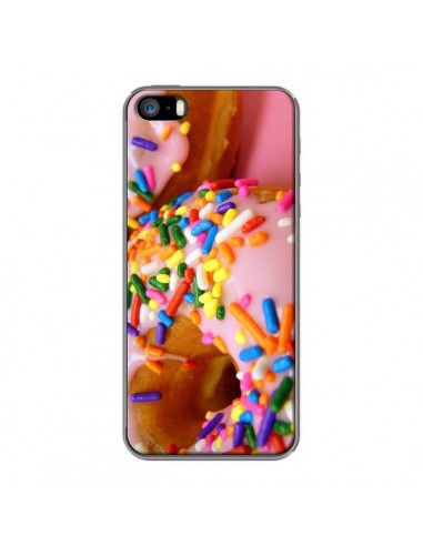 Coque Donuts Rose Candy Bonbon pour iPhone 5 et 5S - Laetitia
