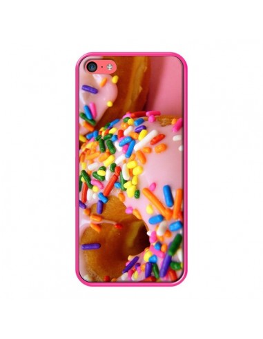 Coque Donuts Rose Candy Bonbon pour iPhone 5C - Laetitia