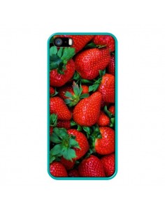 Coque Fraise Strawberry Fruit pour iPhone 5 et 5S - Laetitia 2