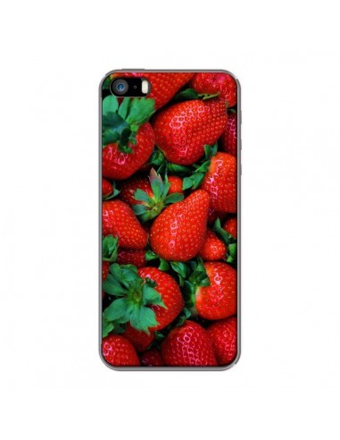Coque Fraise Strawberry Fruit pour iPhone 5 et 5S - Laetitia