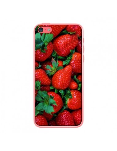 Coque Fraise Strawberry Fruit pour iPhone 5C - Laetitia