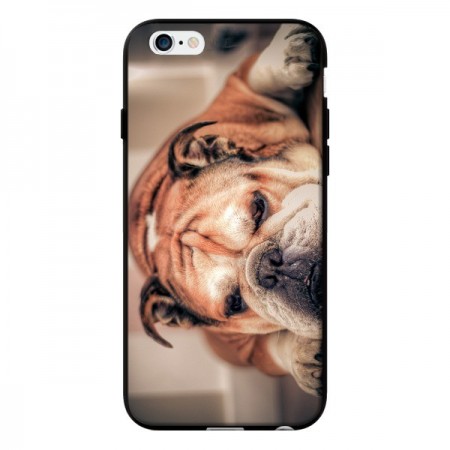 Coque Chien Bulldog Dog pour iPhone 6 - Laetitia