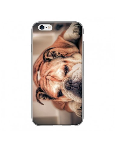 Coque Chien Bulldog Dog pour iPhone 6 - Laetitia
