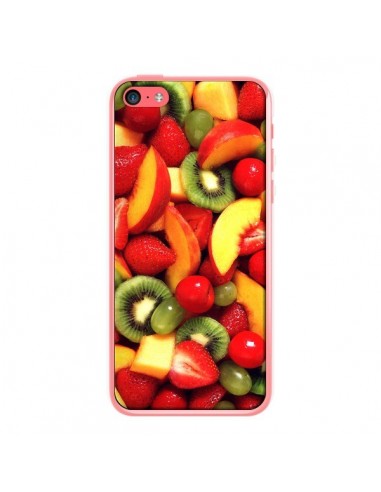 Coque Fruit Kiwi Fraise pour iPhone 5C - Laetitia