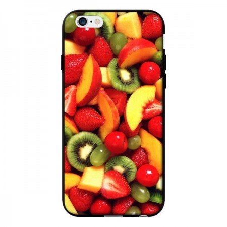 Coque Fruit Kiwi Fraise pour iPhone 6 - Laetitia Coque Fruit Kiwi Fraise pour iPhone 6 - Laetitia
