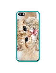 Coque Chat Cat Tongue pour iPhone 5 et 5S - Laetitia 2