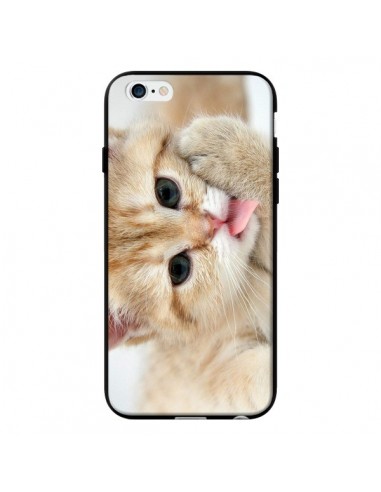 Coque Chat Cat Tongue pour iPhone 6 - Laetitia