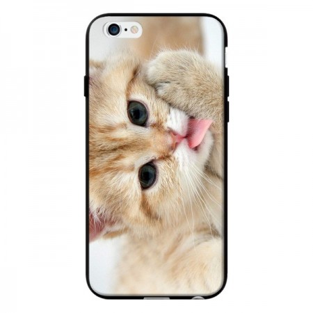 Coque Chat Cat Tongue pour iPhone 6 - Laetitia Coque Chat Cat Tongue pour iPhone 6 - Laetitia