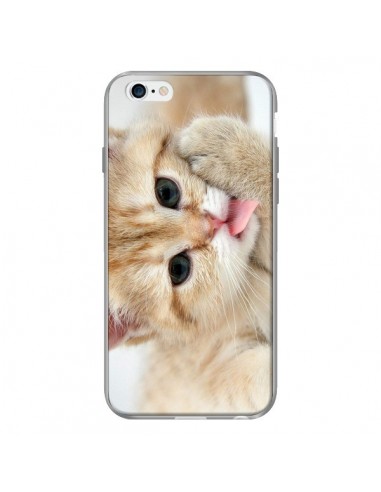 Coque Chat Cat Tongue pour iPhone 6 - Laetitia