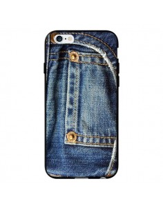 Coque Jean Bleu Vintage pour iPhone 6 - Laetitia