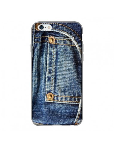 Coque Jean Bleu Vintage pour iPhone 6 - Laetitia
