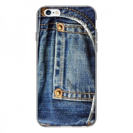 Coque Jean Bleu Vintage pour iPhone 6 - Laetitia
