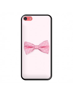 Coque Nud Papillon Rose Girly Bow Tie pour iPhone 5C - Laetitia 2