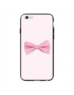 Coque Nud Papillon Rose Girly Bow Tie pour iPhone 6 - Laetitia