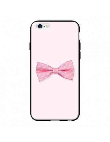 Coque Nud Papillon Rose Girly Bow Tie pour iPhone 6 - Laetitia