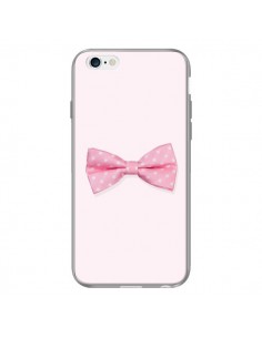 Coque Nud Papillon Rose Girly Bow Tie pour iPhone 6 - Laetitia 2