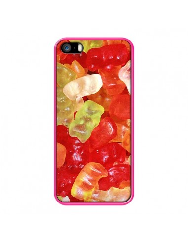 Coque Bonbon Ourson Multicolore Candy pour iPhone 5 et 5S - Laetitia