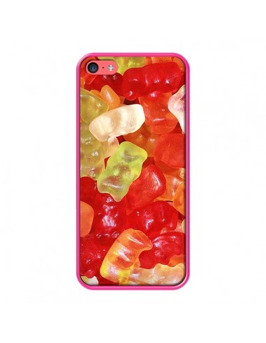 Coque Bonbon Ourson Multicolore Candy pour iPhone 5C - Laetitia